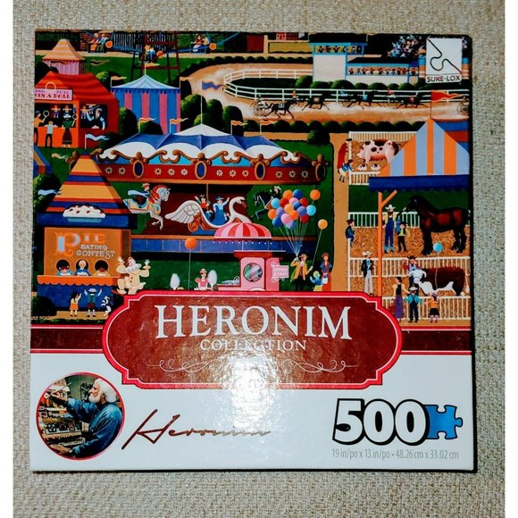 Heronim‎ Puzzle County Fair 500 Piece - Picture 1 of 2